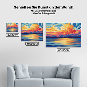 Måla efter siffror - Varmare horisont