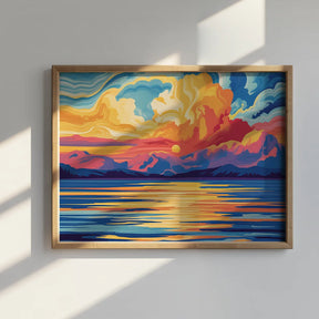 Måla efter siffror - Varmare horisont