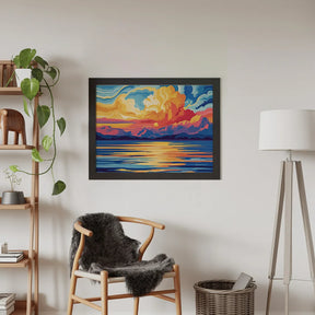 Måla efter siffror - Varmare horisont