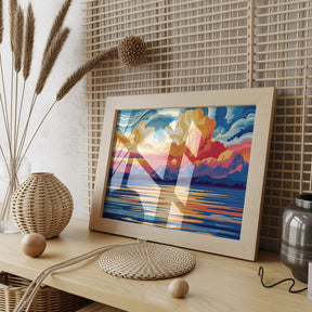 Måla efter siffror - Varmare horisont