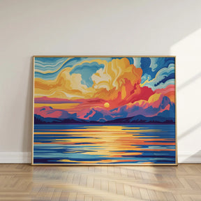 Måla efter siffror - Varmare horisont