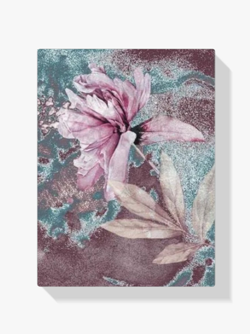 Malen nach Zahlen – Abstrakte Blume