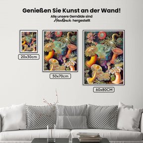 Malen nach Zahlen – Actiniae