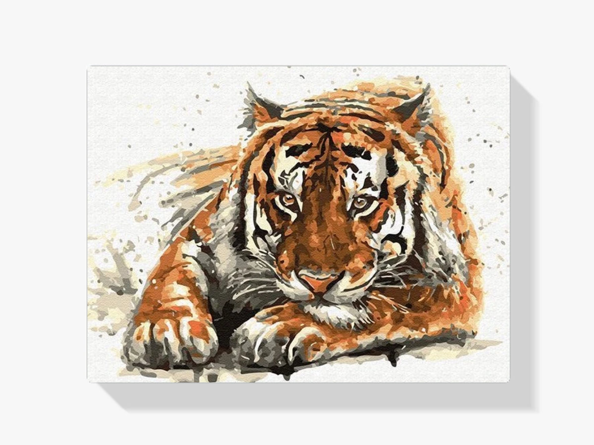 Malen nach Zahlen – Amurtiger