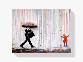 Malen nach Zahlen – Banksy – Farbenregen