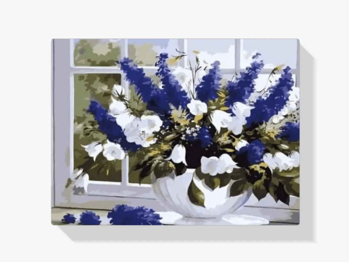 Malen nach Zahlen – Blumen