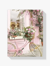 Malen nach Zahlen – Blumen auf dem Fahrrad