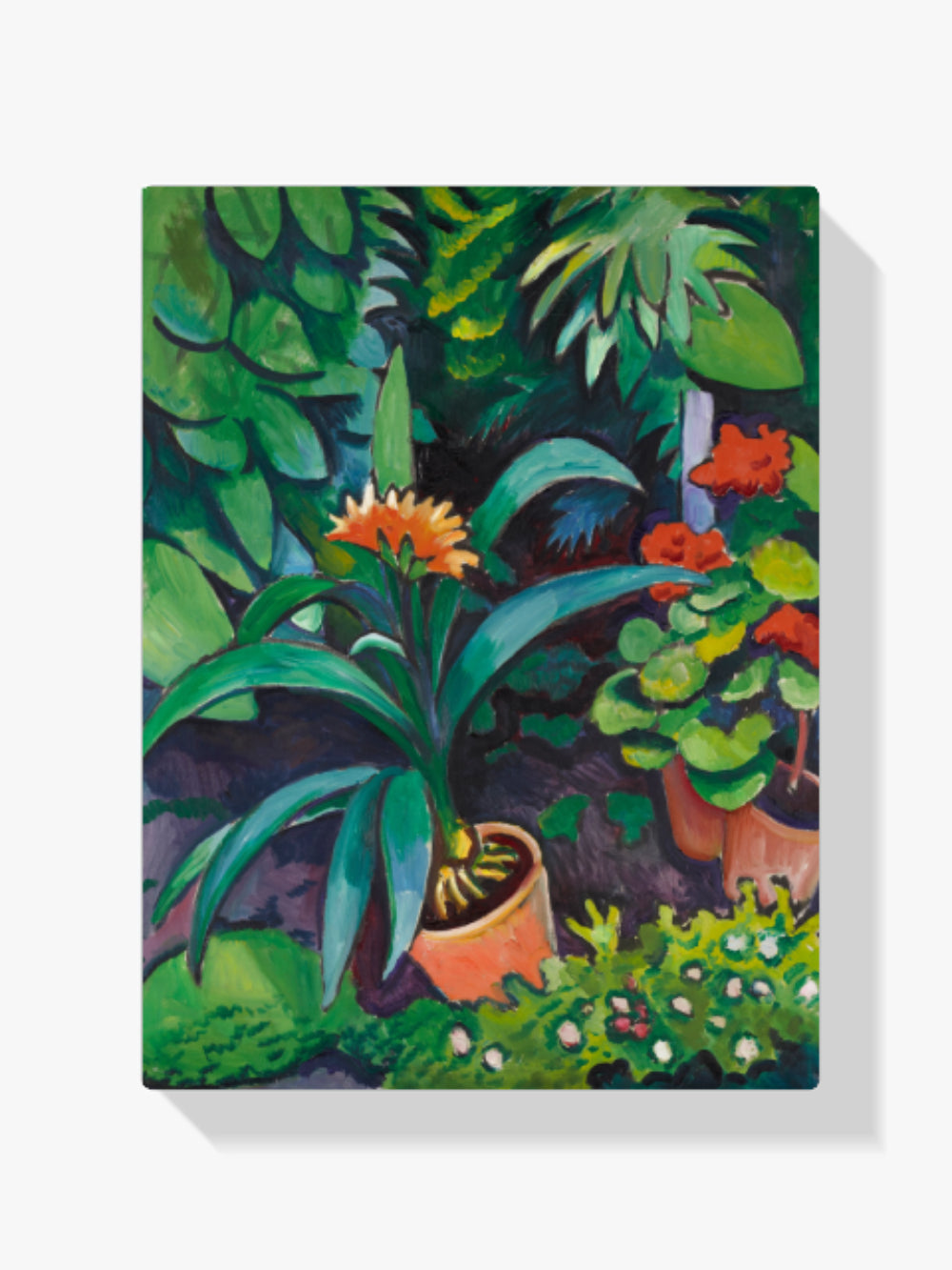 Malen nach Zahlen – Blumen im Garten