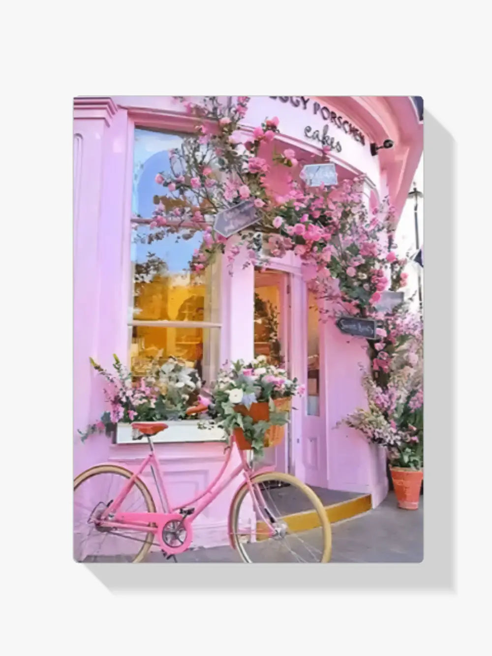 Malen nach Zahlen – Blumen im Laden