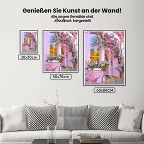 Malen nach Zahlen – Blumen im Laden