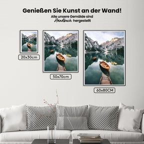 Malen nach Zahlen – Boot