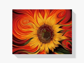 Malen nach Zahlen – Bunte Sonnenblume