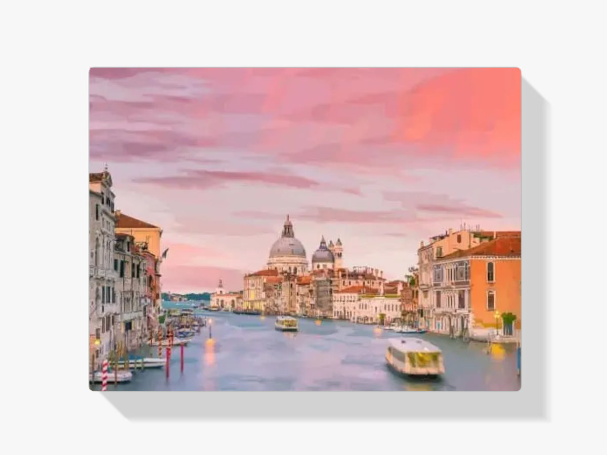 Malen nach Zahlen – Canal Grande in Venedig