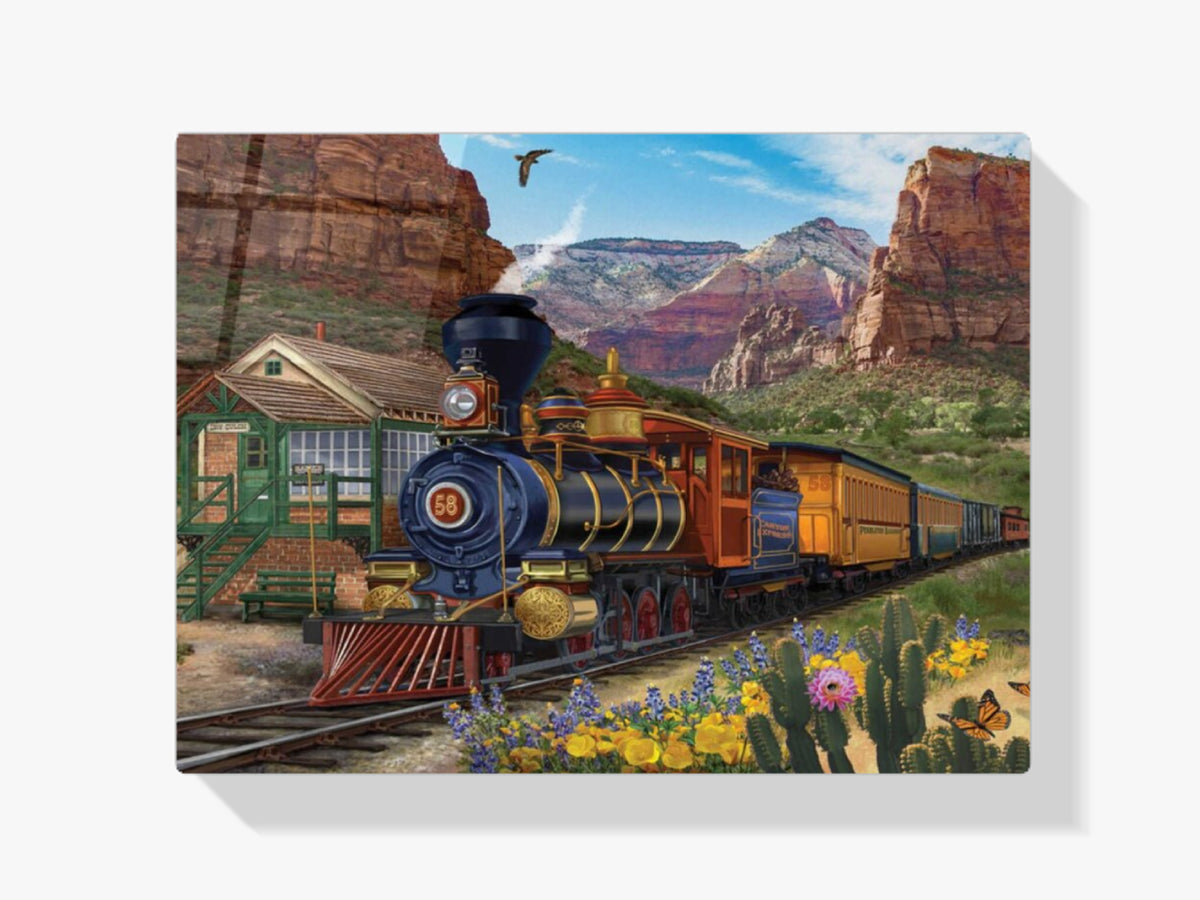 Malen nach Zahlen – Canyon Express