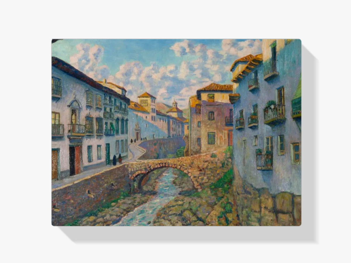 Malen nach Zahlen – Darro-Fluss