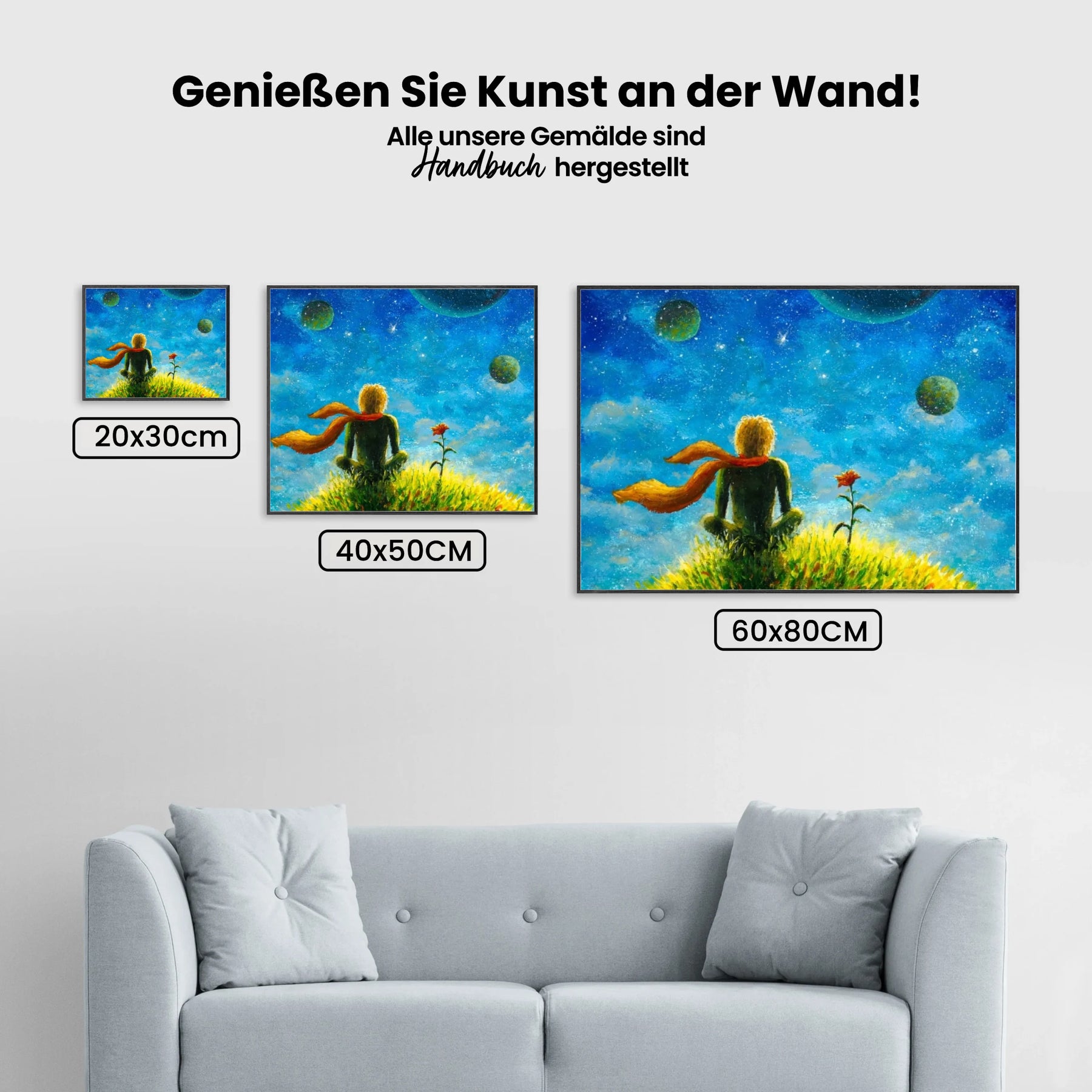 Malen nach Zahlen – Der kleine Prinz