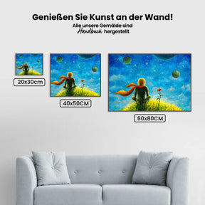 Malen nach Zahlen – Der kleine Prinz