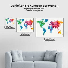Malen nach Zahlen – Die Farben der Welt