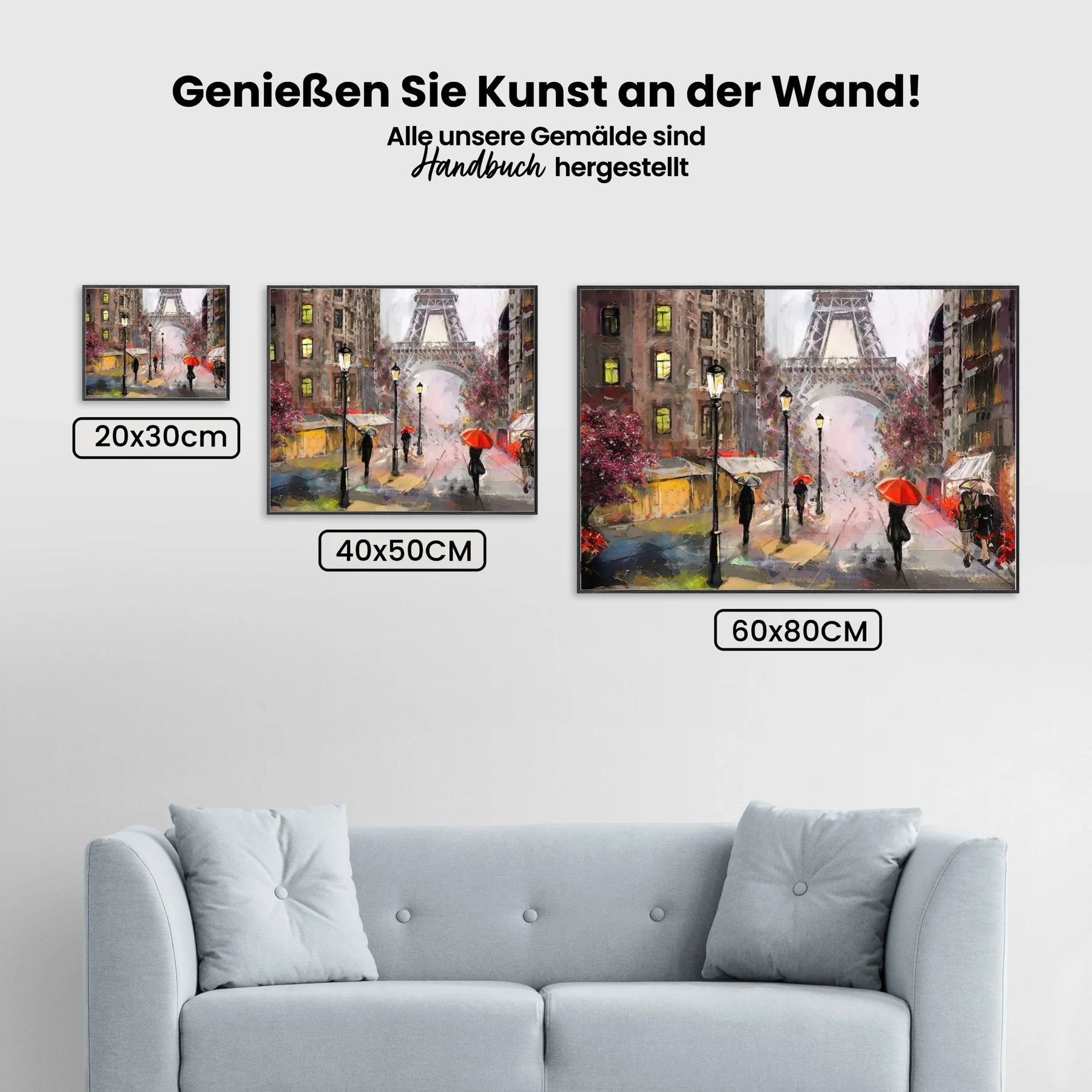 Malen nach Zahlen – Die Romantik des Pariser Regens