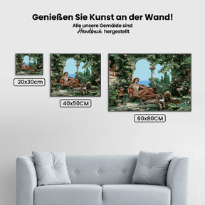 Malen nach Zahlen – Dschungel Vibes