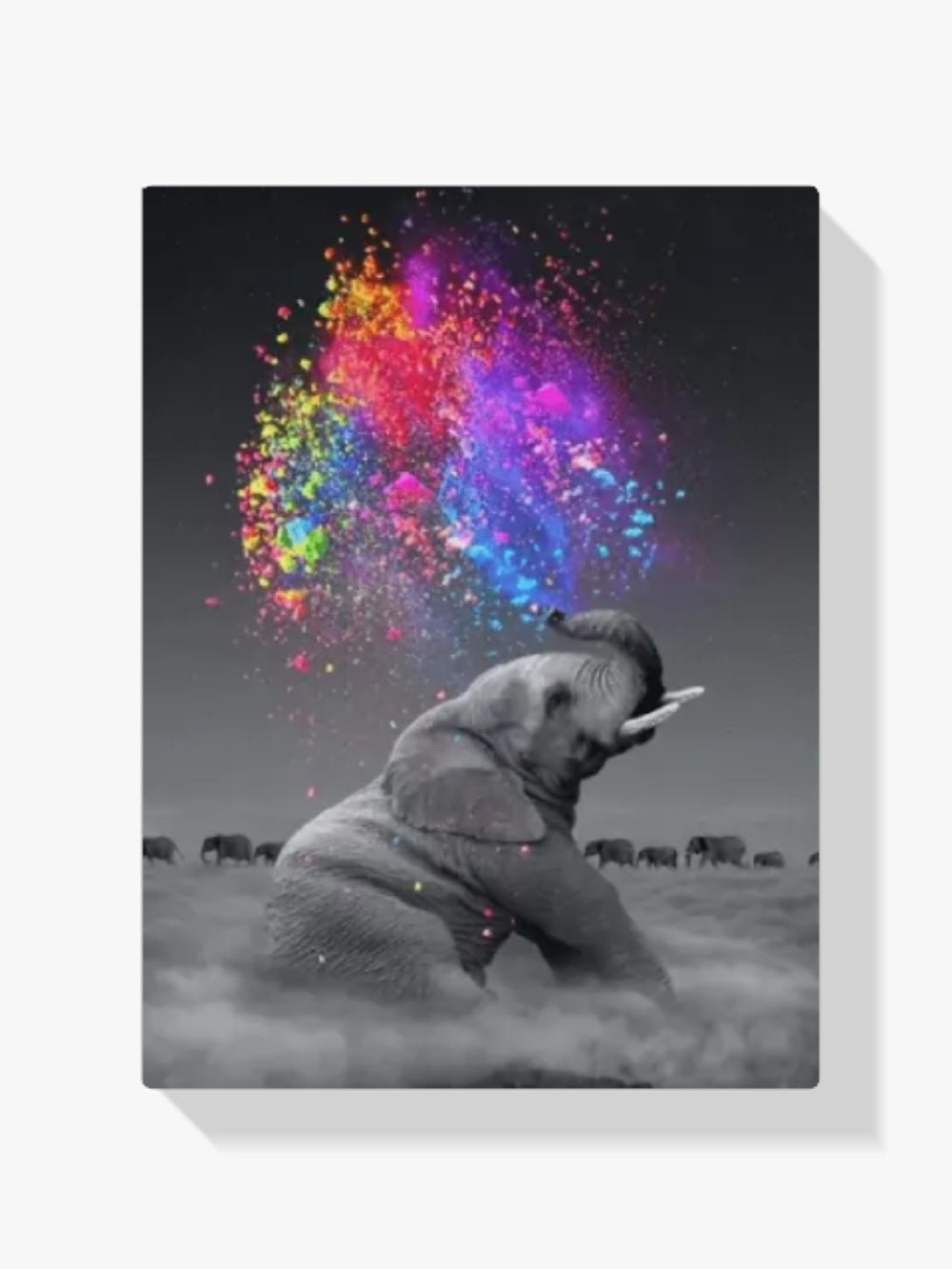 Malen nach Zahlen – Elefant
