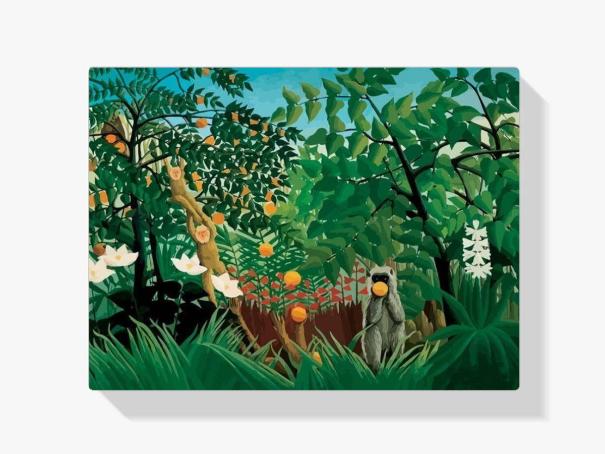 Malen nach Zahlen – Exotische Landschaft