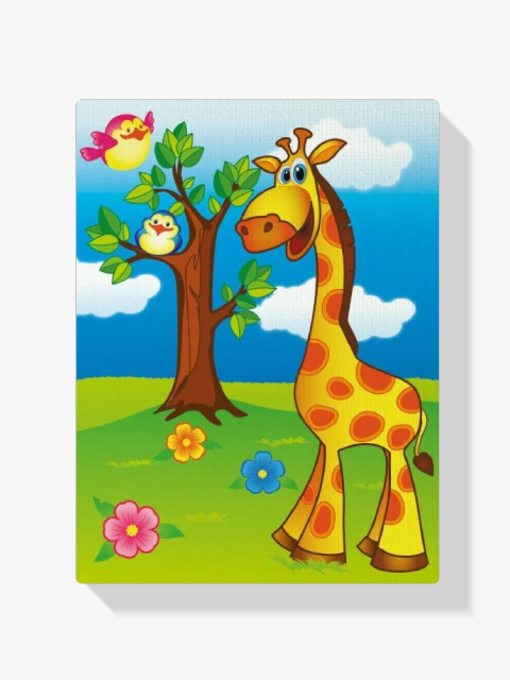 Malen nach Zahlen – Fröhliche Giraffe