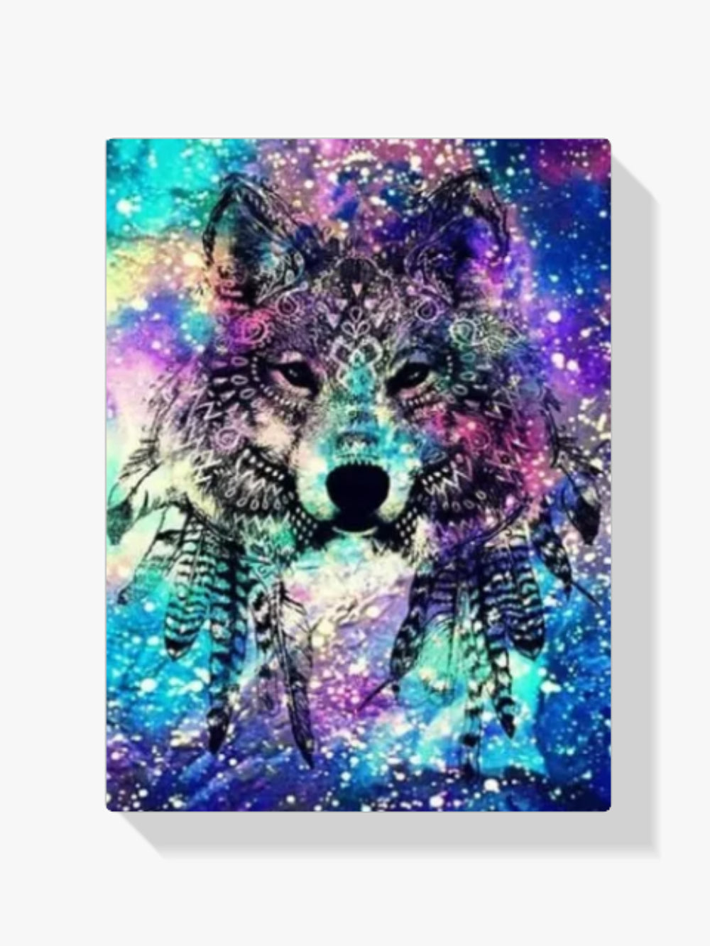 Malen nach Zahlen – Galaxie Wolf