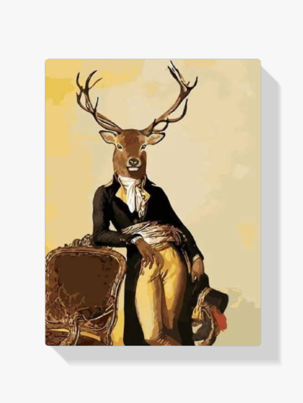 Malen nach Zahlen – Gentleman Hirsch