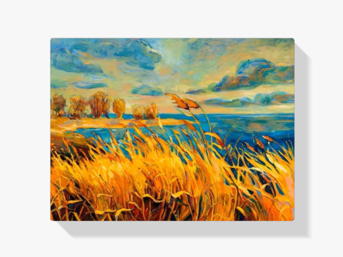 Malen nach Zahlen – Goldene Felder