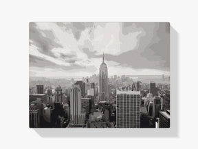 Malen nach Zahlen – Graues New York