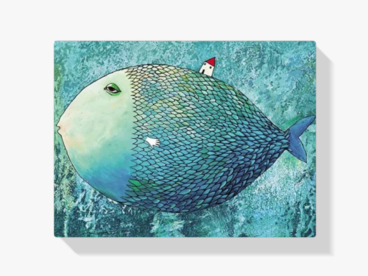 Malen nach Zahlen – Große Fische