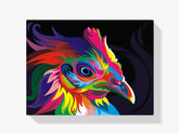 Malen nach Zahlen – Huhn