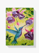 Malen nach Zahlen – Kolibri