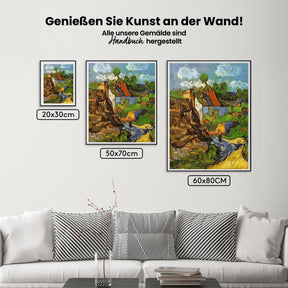 Malen nach Zahlen – Landschaft Van Gogh