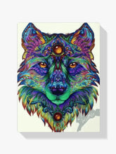 Malen nach Zahlen – Mandala Wolf