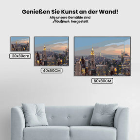 Malen nach Zahlen – Manhattan Skyline – New York