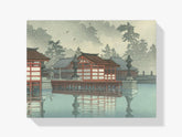 Malen nach Zahlen – Miyajima im Nebel