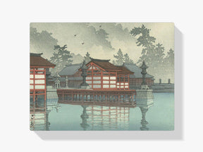 Malen nach Zahlen – Miyajima im Nebel