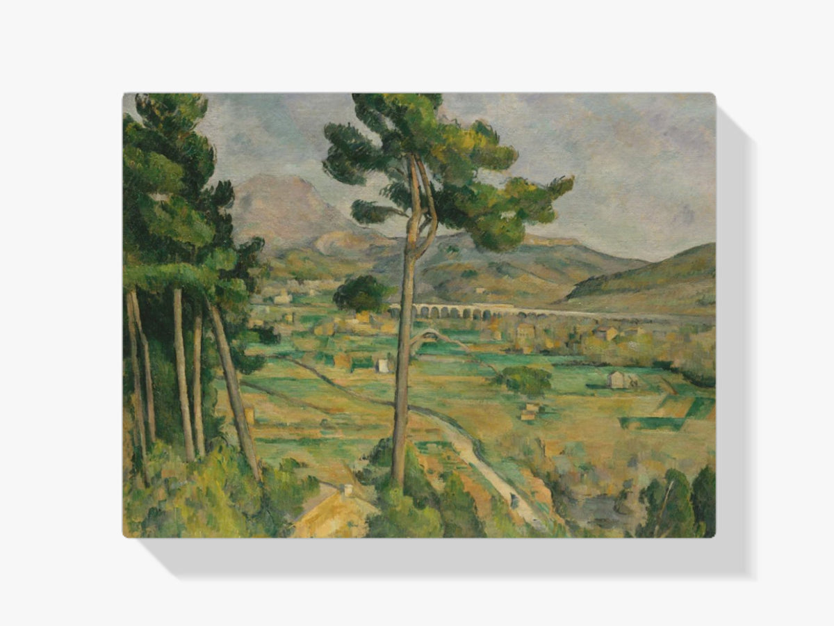 Malen nach Zahlen – Mont Sainte-Victoire und das Viadukt
