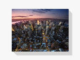 Malen nach Zahlen – New York City von oben