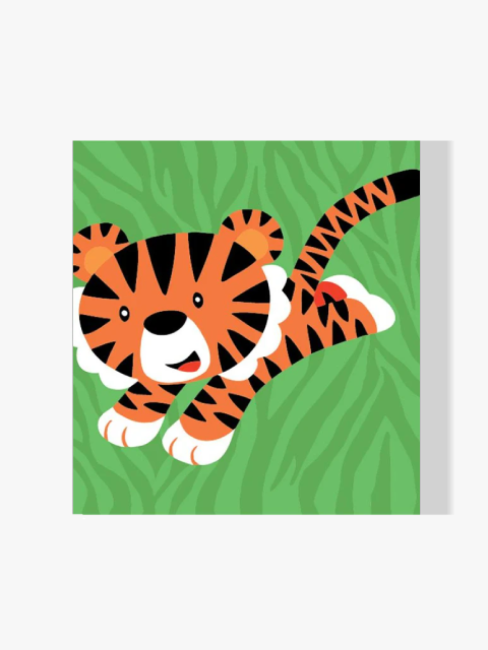 Malen nach Zahlen – Niedlicher Tiger