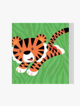 Malen nach Zahlen – Niedlicher Tiger