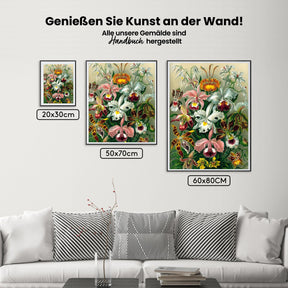 Malen nach Zahlen – Orchidee
