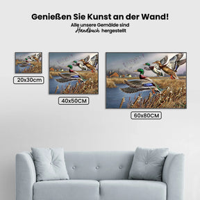 Malen nach Zahlen – Outback-Mallards