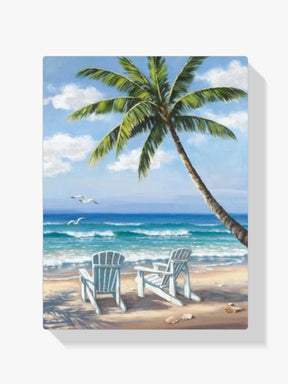 Malen nach Zahlen – Paradiesischer Strand