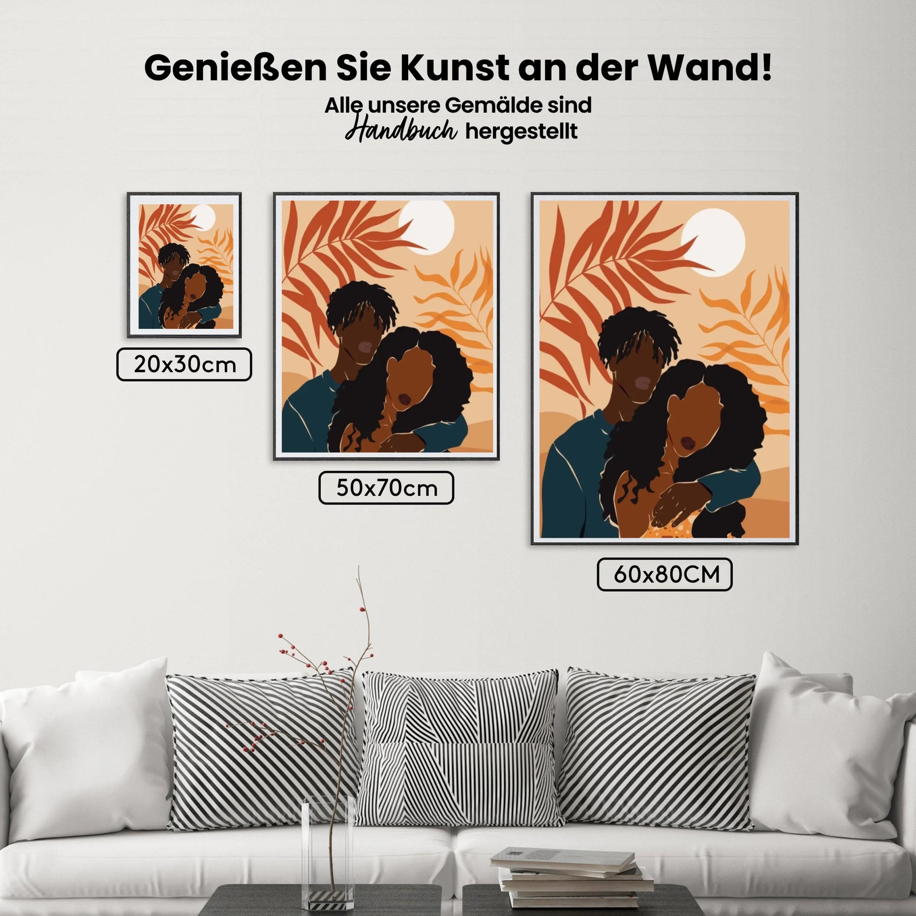 Malen nach Zahlen – Personen Illustrationen 20