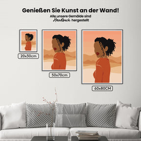 Malen nach Zahlen – Personen Illustrationen 21