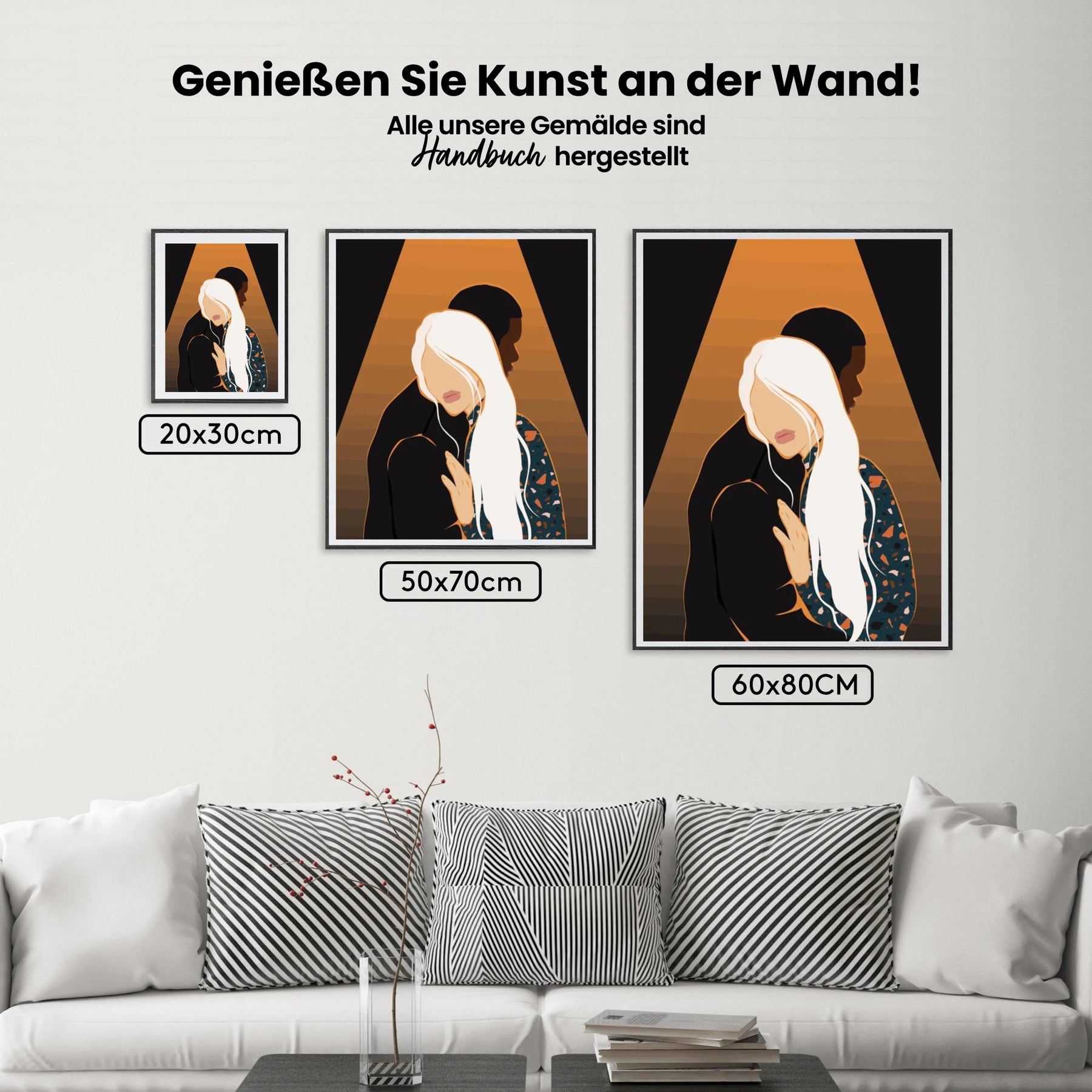 Malen nach Zahlen – Personen Illustrationen 22