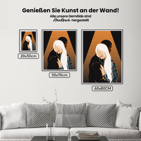 Malen nach Zahlen – Personen Illustrationen 22
